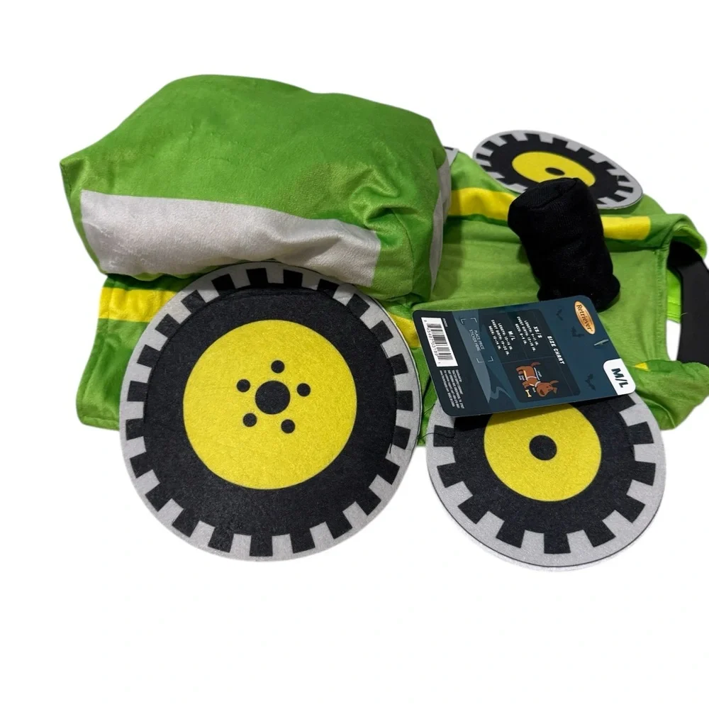 Retriever Tractor Dog Costume‎ SZ M/L NEW